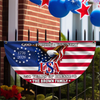 Custom Family Name 250 Years of Blessing 1776 2026 USA Patriotic Non-Pleated Fan Flag HA75 920750