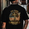 250 Years Faith and Freedom 250th Anniversary USA Patriotic Back Shirt HA75 920928