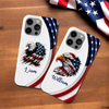 Custom Name American Pride Patriotic Eagle Phone Case HA75 921168