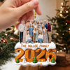 Custom Family Photo Acrylic Ornament, Special Christmas Gift for Family TH10 171461