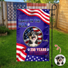 Custom Photo Pawty In The USA 250 Years Of Freedom Garden Flag TH10 169245