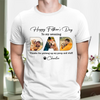 Custom Photo Happy Father's Day To My Amazing Dad Bright Shirt Dog Lovers Gift CH07 895882