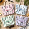 Custom Name This Grandma Belong To Beach Tote Bag CH07 180092