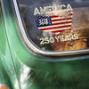 America 1776 - 2026 250 Years Car Window Decal Sticker HA75 898138