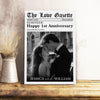 The Love Gazette Custom Couple Photo Newspaper Style Poster Canvas Anniversary Gift for Couple CH07 896484