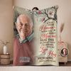When You Really Miss Me Hug This Blanket Custom Memorial Photo Blanket CH07 896494