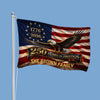 Custom Family Name 250 Years Of Freedom America 1776-2026 Eagle House Flag CH07 911802