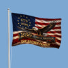 Custom Family Name 250 Years Of Freedom America 1776-2026 Eagle House Flag CH07 911802
