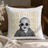 Custom Vintage Photo Pillow - Personalized Gift for Family TH10 170325