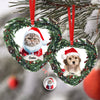 Custom Photo Cat Personalized Heart Shaped Ceramic Ornament For Christmas HA75 897466