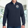 Personalized Name US Flag Embroidered Quarter Zip Sweater, Unique Enthusiast Gift HA75 898634