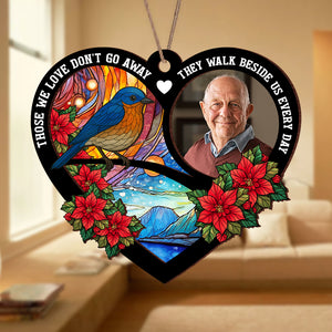 Custom Photo I'm Always With You Personalized Dad Mom Memorial Suncatcher CH07 896220