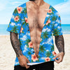 Custom Funny Hairy Body Hawaiian Full Print 3D Shirt TH10 170423