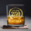America 250 Years America 250th Anniversary Whiskey Glass HA75 897424