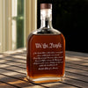 We The People Sympathy Quote For 250 Years of Freedom Whiskey Bottle LM32 895481