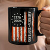 250 Years America Flag 250th Birthday 1776-2026 Black Mug HO82 894790