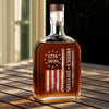 250 Years America Flag 250th Birthday 1776-2026 Whiskey Bottle HO82 894780