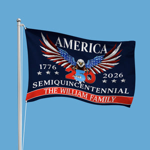 250 Years America Semiquincentennial Double-Sided House Flag CH07 899070