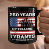 250 Years USA 250th Anniversary America Celebration Black Mug CH07 896742
