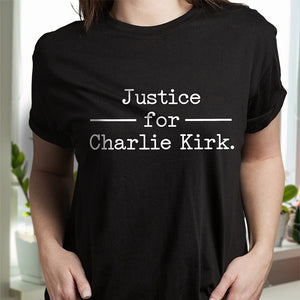 Justice For Charlie Kirk Shirt TH10 64391