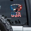 Faith, Family & Freedom 250th Anniversary of America Eagle USA Flag Car Window Decal Sticker CH07 899802