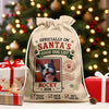 Personalized Dog Photo Good Dog List Christmas Santa Sack For Dog Mom Dad CH07 180454