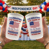Custom Family Name Celebrating 250 Years Of Freedom Cups For Party TH10 169667