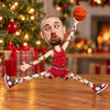 Custom Photo Poseable Body Mini Me Doll - Custom Ugly Dolls Gifts for Basketball Players HA75 919580