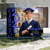 Custom Photo Class of 2026 Glitter Stars Graduation Yard Sign LM32 899361