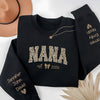 Custom Kid Name Leopard Mama Sleeve Printed Sweatshirt - Gift For Mom, Mother's Day HO82 902192