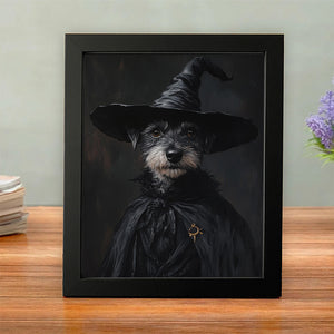 Custom Halloween Pet Portrait Picture Frame Gift For Dog Cat Lovers HO82 894962