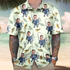 Custom Human Face Bass Fishing Hawaii Shirt For Fisherman LM32 893335