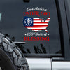 250 Years Of Blessing 1776 2026 One Nation Under God Car Sticker HO82 901296