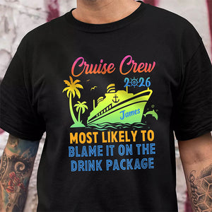 Custom Cruise Crew Most Likely To Funny Group Matching Family Shirt HO82 894870