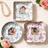 Custom Photo I Love You Mom Toile De Jouy Ring Dish, Personalized Mother’s Day Gift LM32 899809