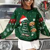 Custom Photo Merry Woofmas To The World Dog Ugly Sweater CH07 899464