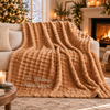 Personalized Embroidered Name Plush Throw Blanket, Gift for Her, Housewarming Gift LM32 670619