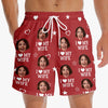 Custom Photo You Have A Tropical Vibe - Funny Personalized Custom Tropical Hawaiian Aloha Men Beach Shorts 30124