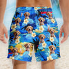 Custom Photo Life Is Better With Sandy Paws - Dog & Cat Personalized Custom Tropical Hawaiian Aloha Men Beach Shorts 167496