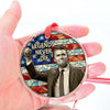 Charlie Kirk Legends Never Die Glass Ornament TH10 896371