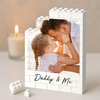 Custom Photo Daddy And Me Building Brick Blocks Gift For Family TH10 169945
