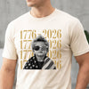 Personalized Vintage Photo USA 250th Anniversary Comfort Shirt - Patriotic Gift for Family HA75 921580