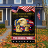 Custom Family Name Bald Eagle United States Of America 250th Anniversary Garden Flag LM32 897795