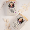 Custom Photo Always In Our Thoughts Memorial Glass Jar With LED Candle HO82 893822