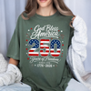 Personalized 250 Years of Freedom God Bless America 1776-2026 Comfort Shirt CH07 911884