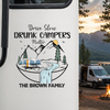 Making Memories One Campsite At A Time - Personalized RV Camper Decal Gift For Camping Lovers LM32 669483