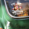 Personalized 250 Years In Purr-suit Of Liberty Vintage Dog Car Sticker HO82 901234
