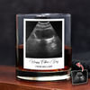 Custom Ultrasound Photo Happy Father's Day Rock Glass - Personalized New Dad Gift CH07 911512