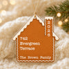 Custom New Home Christmas Acrylic Ornament for Housewarming Gifts for New Home Address LM32 669703