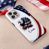 Custom Name American Pride Patriotic Eagle Phone Case HA75 921168